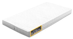 KUB® Comfort Spring Baby Cot Firm Mattress 140 x 70cm | Foam Free | Eco Breathable Fibre | Hypoallergenic | Waterproof