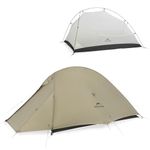 Naturehike Upgraded Cloud Up 2 Person Tent Backpacking Tent Camping Tents for 3 Season Lightweight Tents for Camping & Hiking
