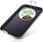 NutriChef 20"x13" Stove Top Grill P