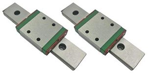 TEN-HIGH Linear Rail, 2pcs CNC Parts MR9 MGW9 Miniature Linear Guide Rail Way Slide 150mm+2pcs MGW9C Slider Miniature Linear Motion Guide Way