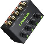 LiNKFOR 4 Channel Stereo Audio Mixe