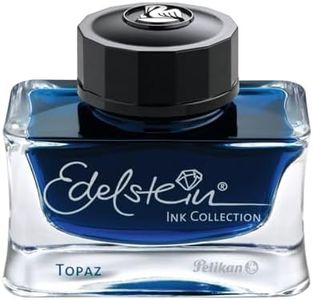 Pelikan Edelstein Bottled Ink for Fountain Pens, Blue Topaz, 50ml, 1 Each (339382)