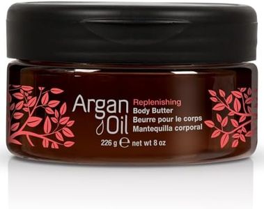 Body Drench Argan Oil Skin Moisturizer, Body Butter, Deeply Hydrating Body Cream for Dry Skin, Nourishing Moisturizer with Argan Oil for Soft, Smooth Skin, Luxurious Skincare, 8 oz, 1-Pack