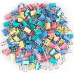 AMKIOKIO Colorful 160 Pcs Mini Bind