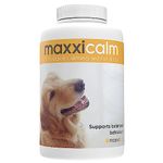 maxxicalm Calming Tablets for Dogs (120 Tablets) – Dog Anxiety & Stress Support – Fireworks, Thunderstorm, Separation & Travel Aid – Non-Drowsy Calming Formula – Natural Liver Flavor - Made in UK