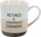 Pavilion Gift Company 23518.0 Retired Life Mug Professional Grandpa, Beige