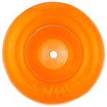 Outward Hound Snoop Dog Toy – Treat‑Dispenser Puzzle Ball, Interactive Slow Feeder, Medium to Large Dogs, Bouncy & Mint-Infused, Orange, 5"