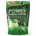 NGU Super Greens Powder 150g, Clean Detox Superfood Featured in The Vegan Magazine, Antioxidant Immune Support Supplement to Get Daily Energy Boost w/Vitamin C, Vitamin A, Calcium & Potassium