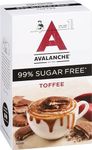 Avalanche 99% Sugar Free Toffee 10 Coffee Sticks 200 g