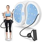 MAIKEHIGH Waist Twist Disc, Waist Whisper Twist Board Shape Exercise Multi-Functional Balance Disc Rotating Exerciser With Massage Foot Sole- Home Fitness Gym Equipment