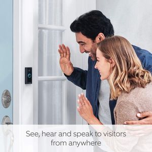 Ring Wired Video Doorbell – HD Security Camera with Two-Way Talk