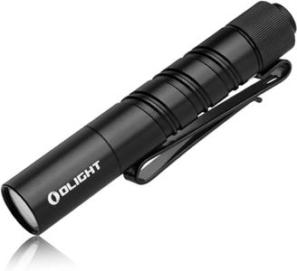 OLIGHT I3T 2 EOS Mini Lampe de Poche EDC à LED 300 Lumens Portée 80m Étanche IPX8 Pile AAA avec Interrupteur arrière pour Le Camping, La Chasse, L'outdoor et Les Urgences