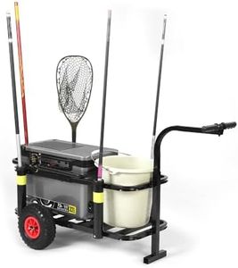 Vessena Beach Fishing Cart, Heavy Duty Fish, and Marine Cart for Fishing, Picnic, and Other Outdoor Activities