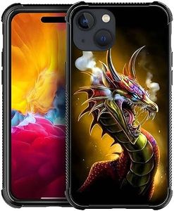 ZHEGAILIAN Case Compatible with iPhone 15 Case,Epic Dragon Cases for iPhone 15 Men Boy,Drop Protection with Soft TPU Bumper Case for iPhone 15 Case 6.1-inch Epic Dragon