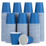 [300 Pack] 3 oz Navy Disposable Paper Cups, Small Mouthwash Cups 3 OZ, Mini Bathroom Cups, Paper Coffee Cups 3 Ounce for Bathroom, Events, Picnic, BBQ (Navy)