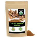 Ceylon cinnamon (500g, 1.1 lb), cinnamon powder, 100% all-natural, cinnamon gently dried and ground, without additives, vegan