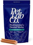 Petlab Co. Proenzyme Dental Sticks – Dog Dental Chews -Target Plaque & Tartar Build-Up at The Source - 28 Sticks