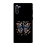 Silence Polycarbonate Designer Colorful Butterfly Premium Printed Hard Back Case Cover For Samsung Galaxy Note 10, Multicolor