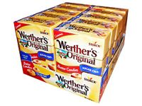 Werthers Sugar Free Sweets Butter Candies - Flip Top Box x 10 x 42g