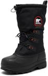 Sorel Men's Glacier XT, Black/Red Q