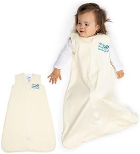 Baby Merlin's Magic Dream Sleep Sack - 100% Cotton Wearable Blanket - Baby 6-12 Months - Cream