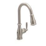 Moen 7185EWSRS Brantford Motionsense Wave Sensor Touchless One-Handle Pulldown Kitchen Faucet, Spot Resist Stainless