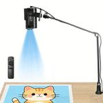 ZOYACREATE Art Tracing Projector for Artists, Phone Picture Sketch Drawing Projector on Canvas Wall