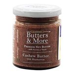 Butters & More Vegan Cashew Butter With Real Blueberries (200G) No Artificial Flavours Or Colour.