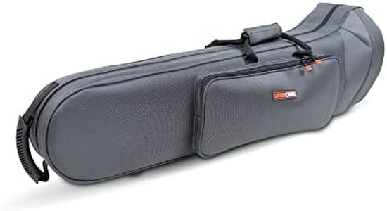 Gator Cases Adagio Series EPS Polyfoam Lightweight Case for Trombone with F-Attachment; (GL-TROMBONE-F23)