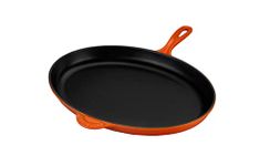 Le Creuset Enameled Cast-Iron 15-3/4-Inch Oval Fish Skillet (Flame)