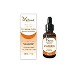 KOHAR NATURALS 100% Pure Vitamin E Oil 60,000 IU for Skin, Face, Body, Hair & Nail. 30 ml (pack of 2)