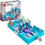 LEGO Disney Frozen 2 Elsa and The Nokk Storybook Adventures Building Toy 43189 Movie-Inspired Frozen Toy Set, Gift Idea for Kids Boys Girls Age 5+, Portable Travel Toy with Micro Dolls and Olaf Figure