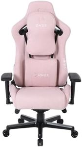 ONEX EV12 Evolution Series Premium Fabric Gaming and Office Chair - Pink, Large