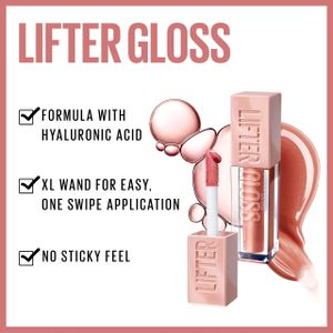 Maybelline Lifter Gloss Lip Plumper – Hydrating, Topaz 5.4ml