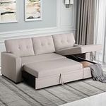 Rovibek L Shaped Chaise Couch with 