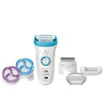 Braun SE9-961E Legs-Body-Face Epilator (White/Purple)