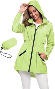 Avoogue Womens Packable Windbreaker Packable Rain Jackets For Women Waterproof