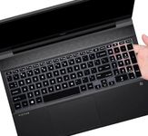 RAYA Silicone Keyboard Skin Cover for HP Victus 15 (15.6 inch) & HP Victus 16 (16.1 inch) Gaming Laptops (Black)