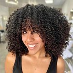 VIYAVIYA Afro Kinky Curly Bundles Human Hair 8 10 12 Inch Weave Unprocessed Virgin Extensions for Black Women Natural Color Brazilian 100% African American Double Weft Extension kinky Jerry Curly