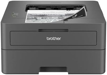 Brother HL-L2400D Compact Monochrome Laser Printer, USB Required (Cable not Included), Black & White Output | Includes Refresh Subscription Trial(1), (Renewed Premium)