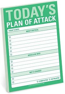 Knock Knock Sticky Note Pad, Today's Plan of Attack (12538)