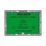 Arches Watercolor Paper Block, Cold Press, 7" x 10", 140 Pound