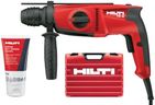 Hilti 228080 Kompakter Bohrhammer TE 2 230V (650 W, 1.8 J, SDS Plus, Bohraufgaben mit 2 Modi: mit und ohne Schlagzeug, Gewicht 2,7 kg, inkl. Koffer)