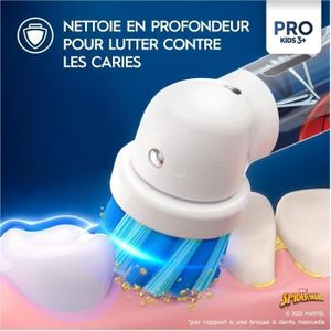 Oral-B Pro Kids Electric Toothbrush – Spider-Man Design