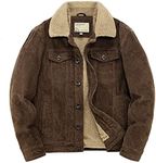 utcoco Men's Vintage Fleece Sherpa 