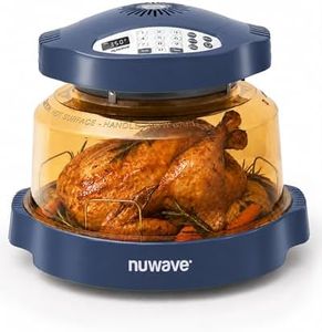 Nuwave Pro Plus 2 Air Fryer Oven, Infrared Countertop Convection, No Defrost No Preheat, Triple Combo Heating, 10-in-1 Multicooker, PFAS & BPA Free, 10LB Capacity, Dishwasher Safe Parts, 20660V03U