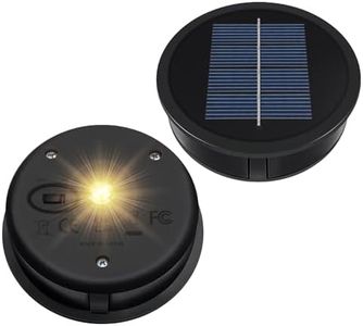 AA 600Mah Solar Replacement Lights Parts for Outdoor Solar Lantern Waterproof, Warm White Glow for Halloween DIY Items Mothers' Day Garden Gifts
