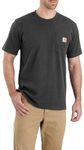 Carhartt Men's Relaxed Fit Heavyweight Short-sleeve K87 Pocket T-shirt, Carbon Heather, M