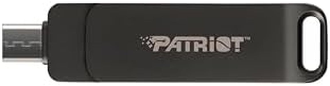 Patriot RAGE R550 1TB USB 3.2 Gen 1 Type-A+C Flash Drive - Thumb Drive - Pen Drive - PE1TR550DSAD