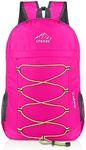Crenze 25L/35L Lightweight Foldable Backpack, Travel Hiking Waterproof Daypack, Men Women Small Rucksack for Outdoor Camping Mountaineering Walking Cycling Climbing
